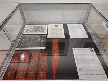 Society of Foresters cabinet display
