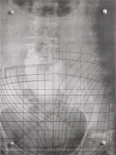 Submariner  1997. An earlier work, included for its uncanny relationship to Cargo Totem and Rebirth